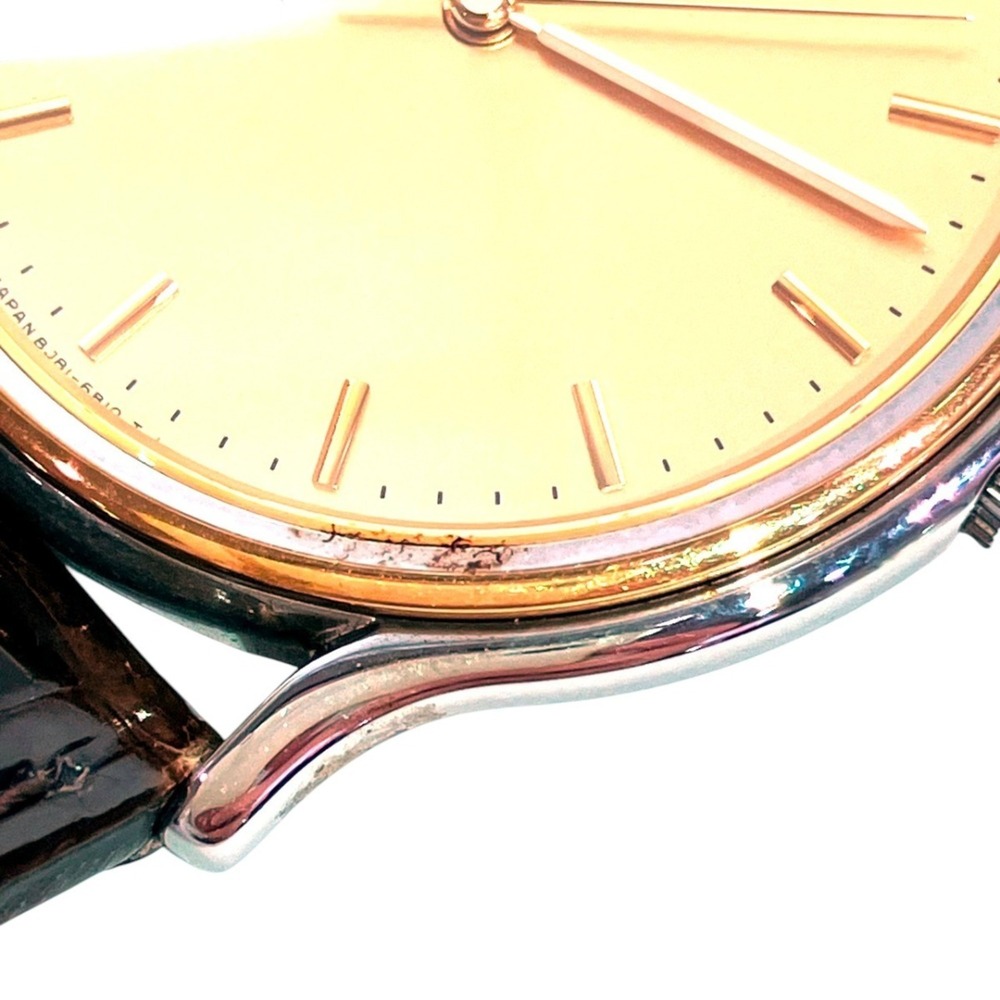Seiko SEIKO wristwatch, total weight 23.2g, stainless steel x yellow gold lea... - Picture 9 of 9